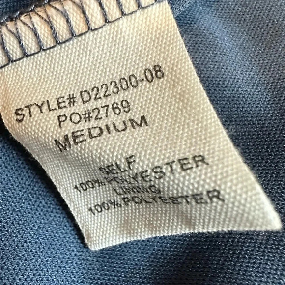 Altar'd State Dress NWT Floral Tie Off Shoulder Lined Blue Women’s Medium - Picture 9 of 10